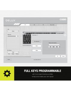 Клавиатура Delux KS100U USB... 2
